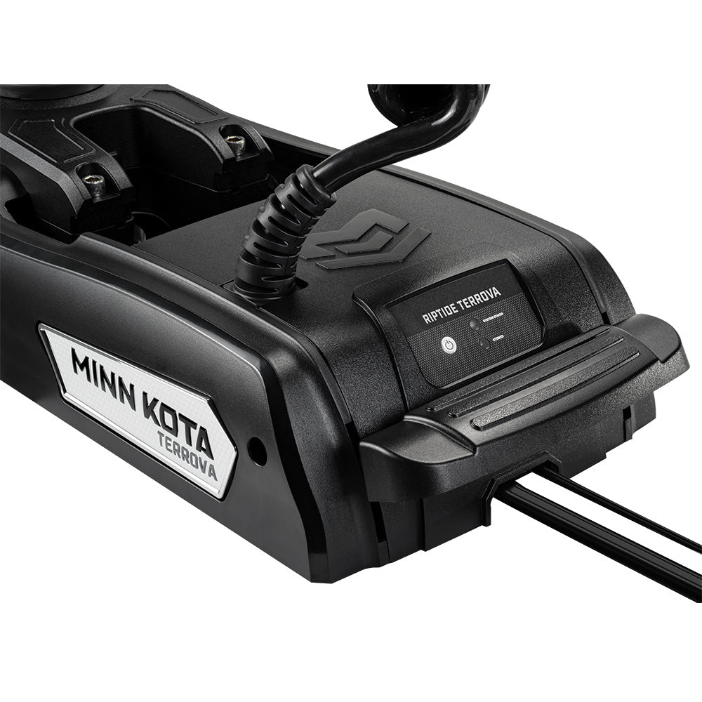 Minn Kota Riptide Terrova QUEST 90115 Trolling Motor wWireless Remote  2436V  90115LBS  87  Black 1363912