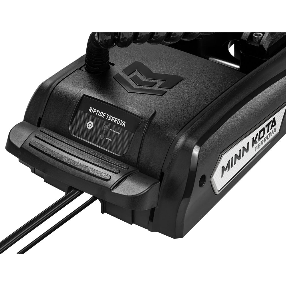 Minn Kota Riptide Terrova QUEST 90115 Trolling Motor wWireless Remote  2436V  90115LBS  100  Black 1363913