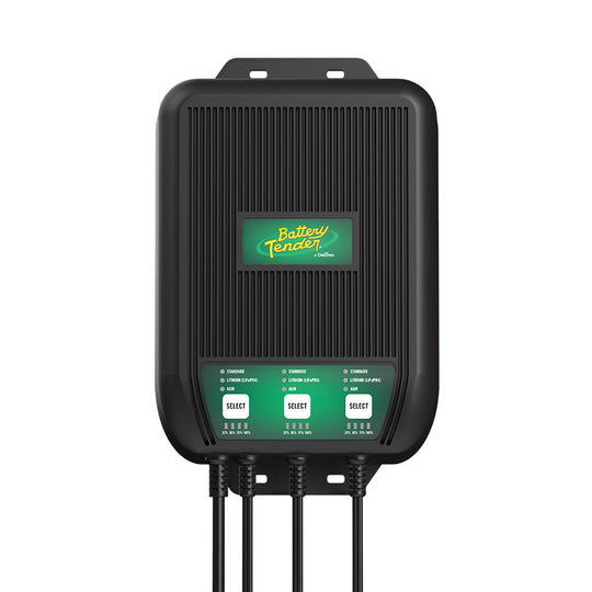 Battery Tender WaveCharge Pro 3Bank 12V 30A Battery Charger 0221008DLWH
