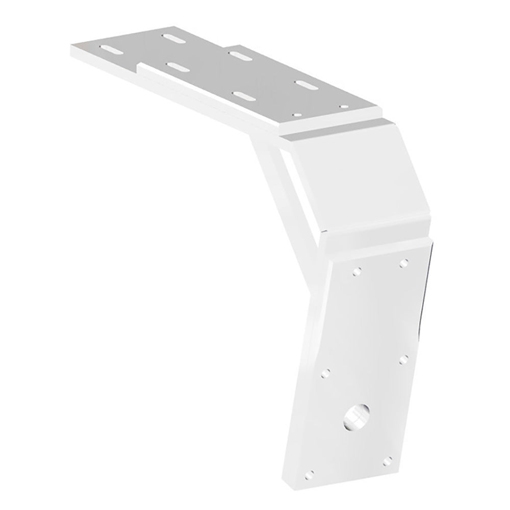 PowerPole Deck Mount  13 Aft  11 Drop  White PKD1311UWT