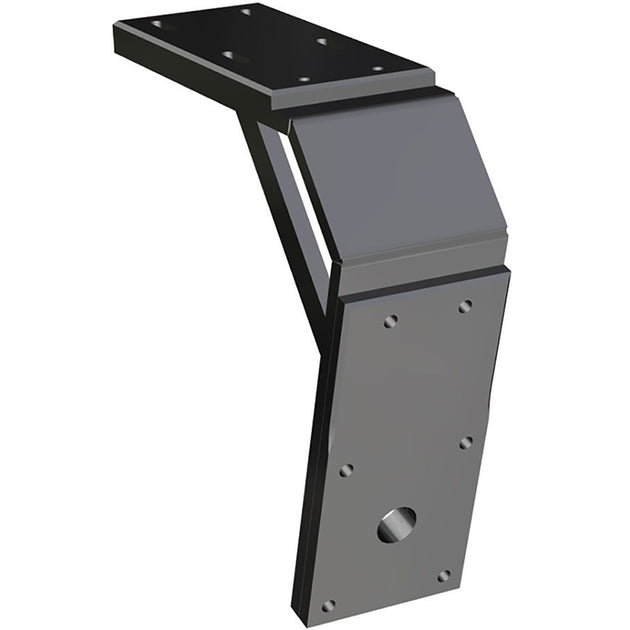 PowerPole Deck Mount  8 Aft  11 Drop  Black PKD811UBK