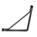 PowerPole Deck Mount  0 Setback  6 Rise  Black PKBD04UBK