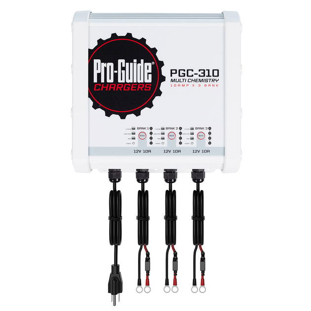 ProGuide 3 Bank OnBoard Battery Charger  12V  30Amp PGC310