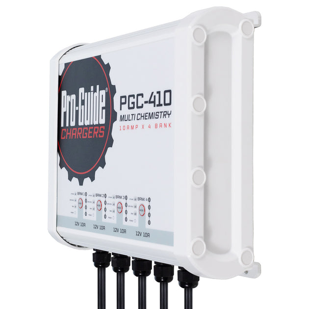 ProGuide 4 Bank OnBoard Battery Charger  12V  40Amp PGC410