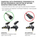 Minn Kota PowerDrive Foot Pedal  ACC Corded 1866070