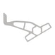 Minn Kota Raptor Jack Plate Adapter Bracket  Starboard  2 Setback  4 Rise  White 1810365