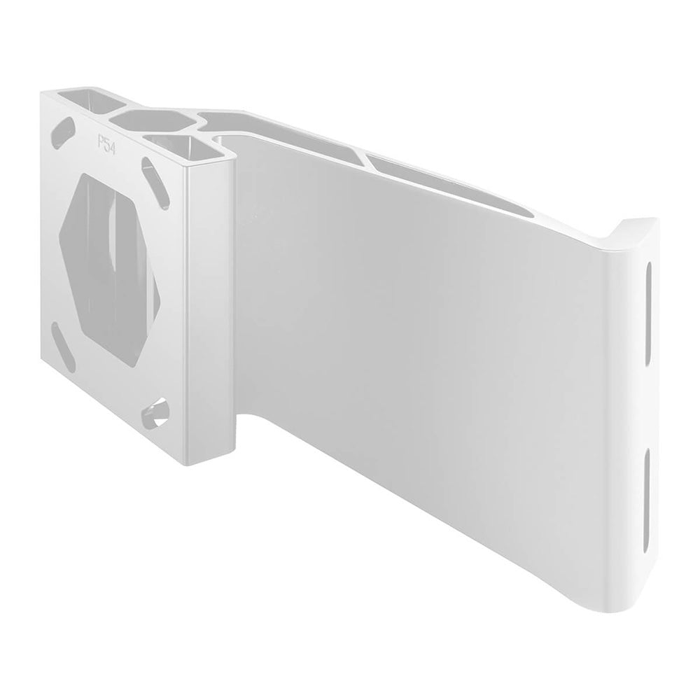 Minn Kota Raptor Jack Plate Adapter Bracket  Port  5 Setback  4 Rise  White 1810383