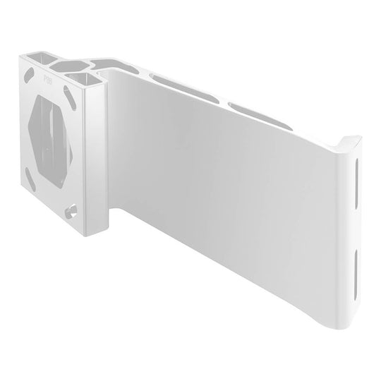 Minn Kota Raptor Jack Plate Adapter Bracket  Port  8 Setback  6 Rise  White 1810387