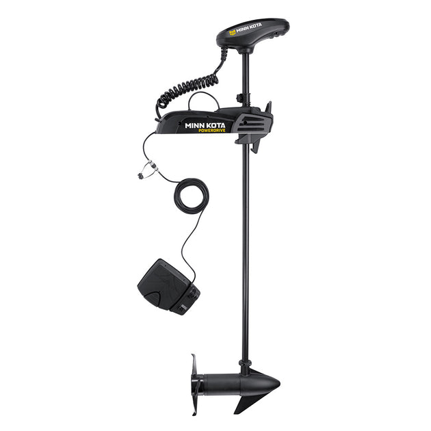 Minn Kota PowerDrive 70 Trolling Motor wFoot Pedal  Dual Spectrum CHIRP  24V  70LB  60 1358470