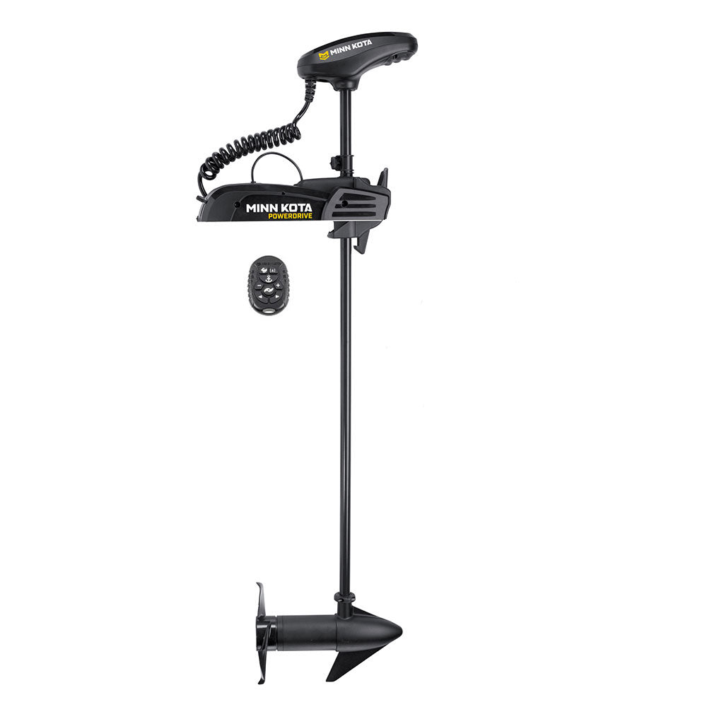 Minn Kota PowerDrive 70 Trolling Motor wMicro Remote  Dual Spectrum CHIRP  24V  70LB  60 1358472